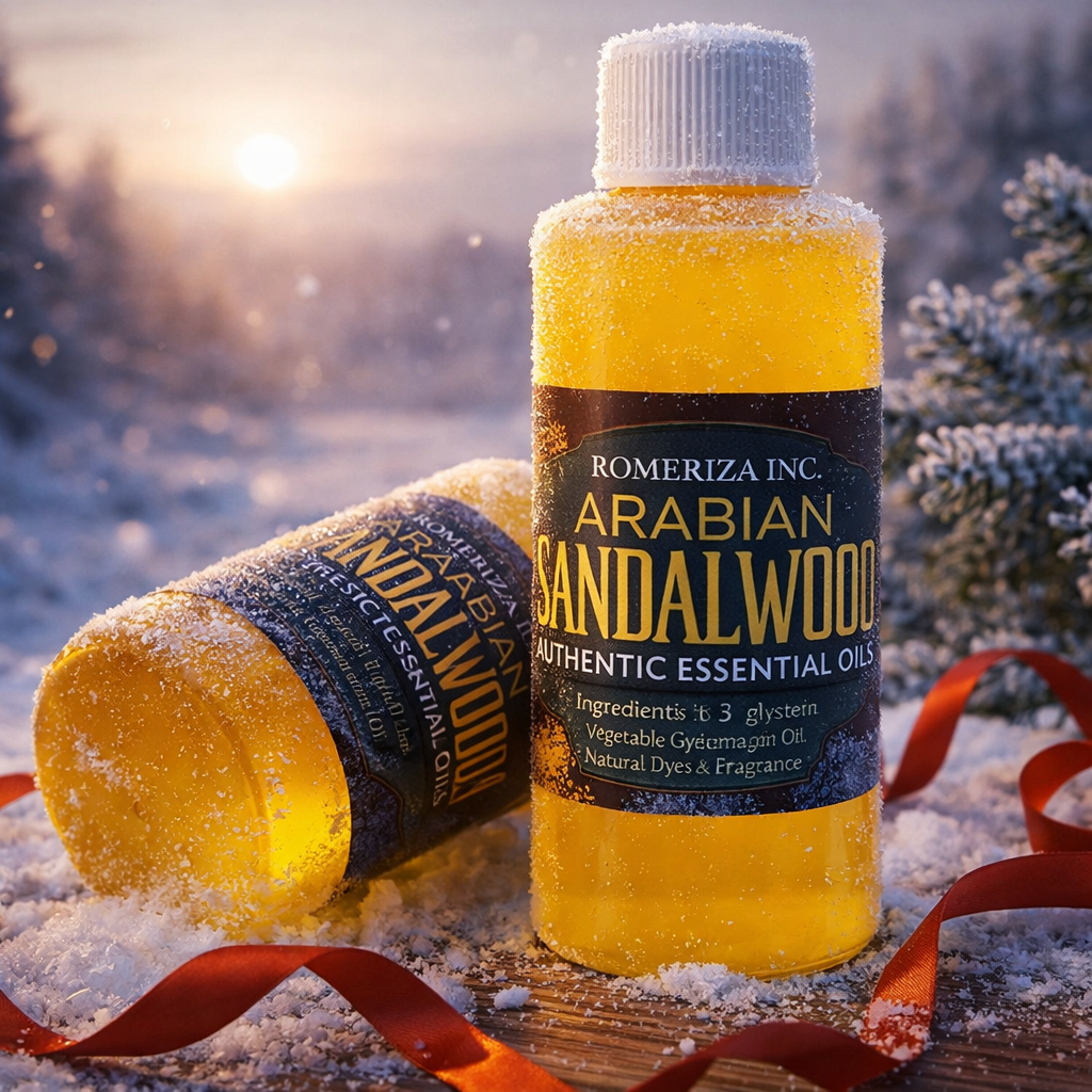 Arabian Sandalwood Perfume Body Oil Woody Aroma