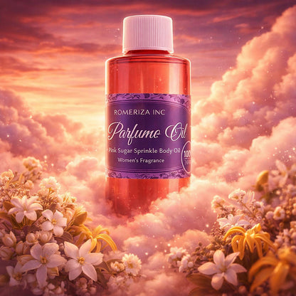 ROMERIZA Pink Sugar Scented Body Oil Our Interpretation