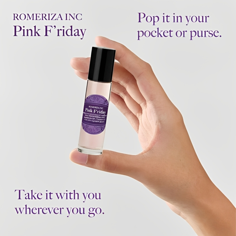 Romeriza Pink Friday Roll On Oil