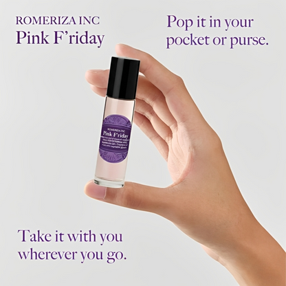 Romeriza Pink Friday Roll On Oil