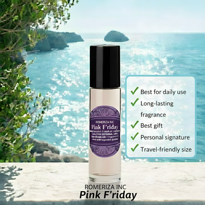Romeriza Pink Friday Roll On Oil