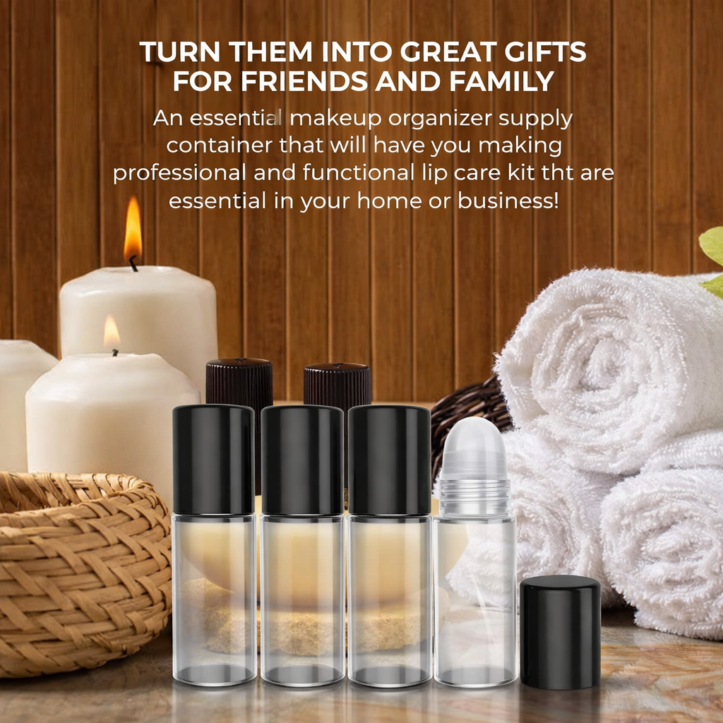Travel Size Roll On Bottles For Essential Oils And Perfume