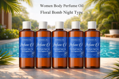 Floral Bomb Night Long Lasting Perfume Oil Men