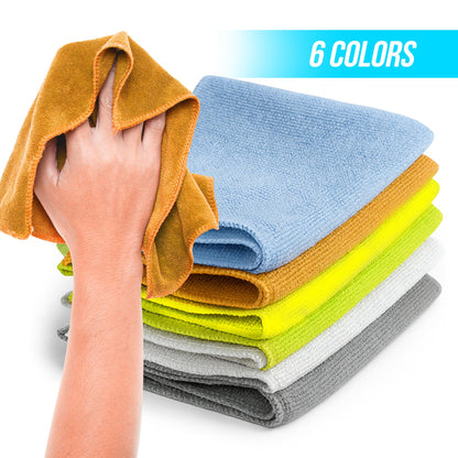 Romeriza Microfiber Cleaning Cloths Reusable Set