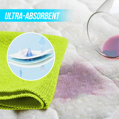 Romeriza Microfiber Cleaning Cloths Reusable Set