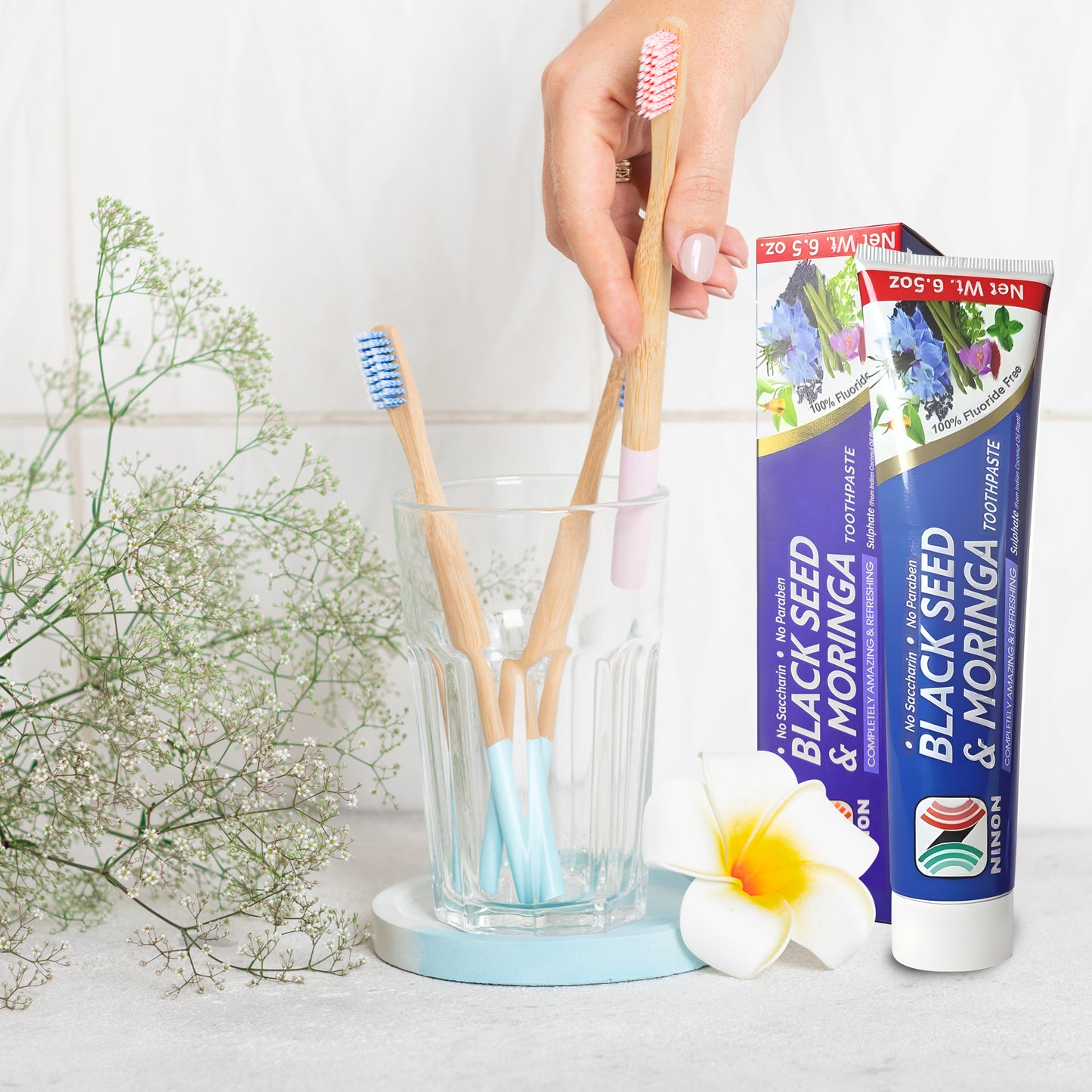 Ninon Deep Cleansing Charcoal Herbal Toothpaste