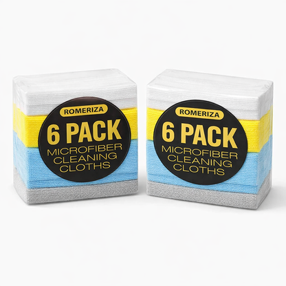 Romeriza Microfiber Cleaning Cloths Reusable Set