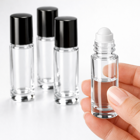 Travel Size Roll On Bottles For Essential Oils And Perfume