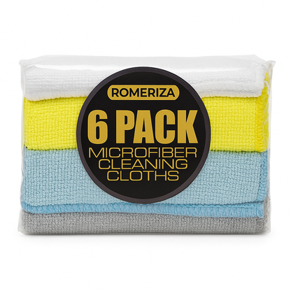 Romeriza Microfiber Cleaning Cloths Reusable Set