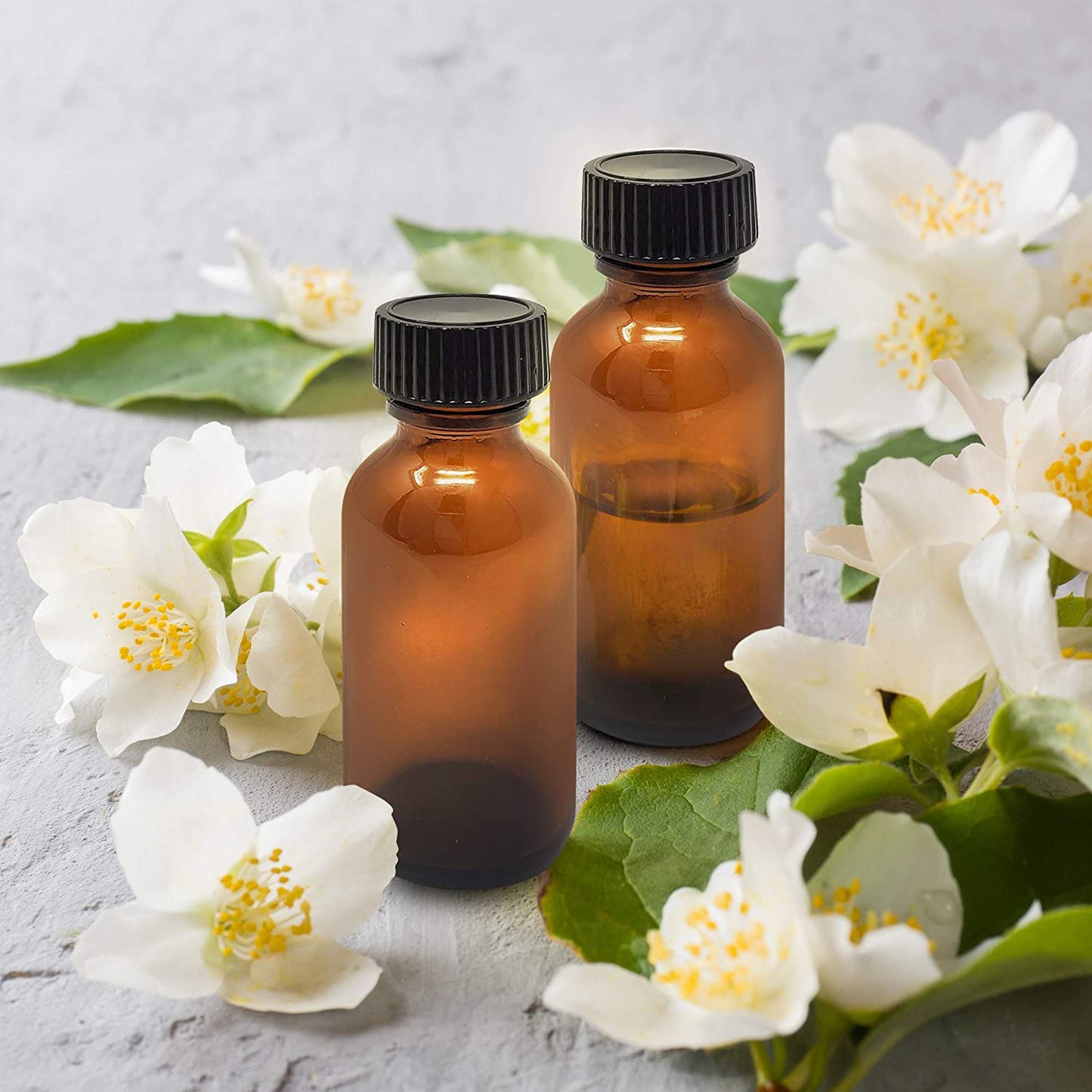 Onisavings 1oz Refillable Essential Oil Glass Bottles