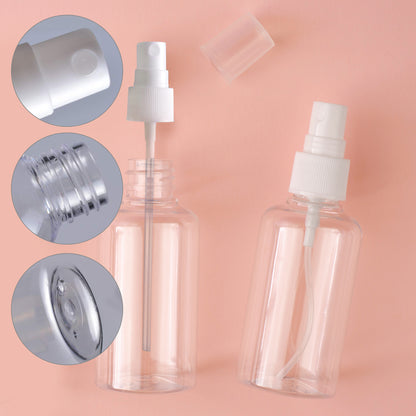 Refillable 59ml Glass Spray Bottles Leak Proof Design