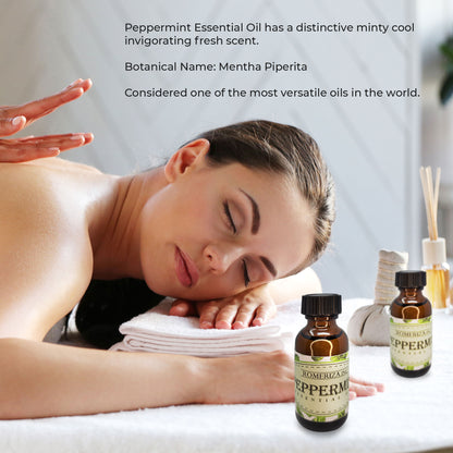 Romeriza Peppermint Fragrance Oil For Diffuser Candles
