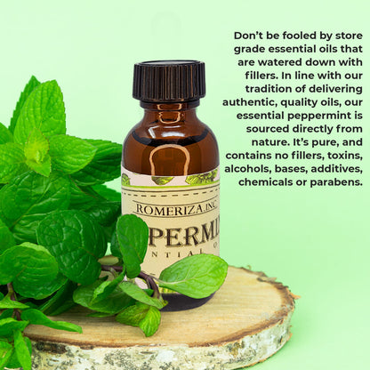 Romeriza Peppermint Fragrance Oil For Diffuser Candles